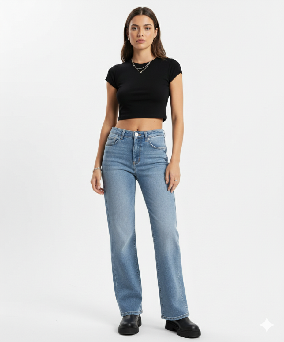 K-Stride “Starlite” High-Waisted Jeans