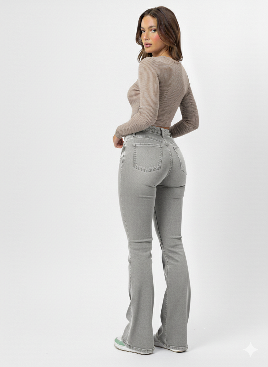 Lift & Curve Bootcut High-Waisted Jeans