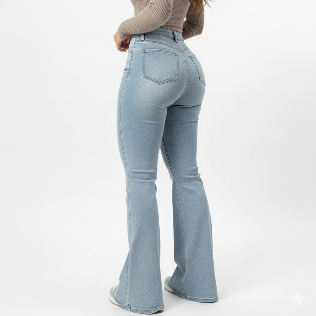 Lift & Curve Bootcut High-Waisted Jeans